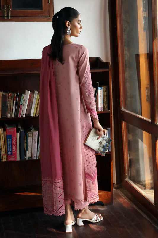 QLINEKARI BY QALAMKAR UN-STITCHED 3PC | LM-12 KEIRA