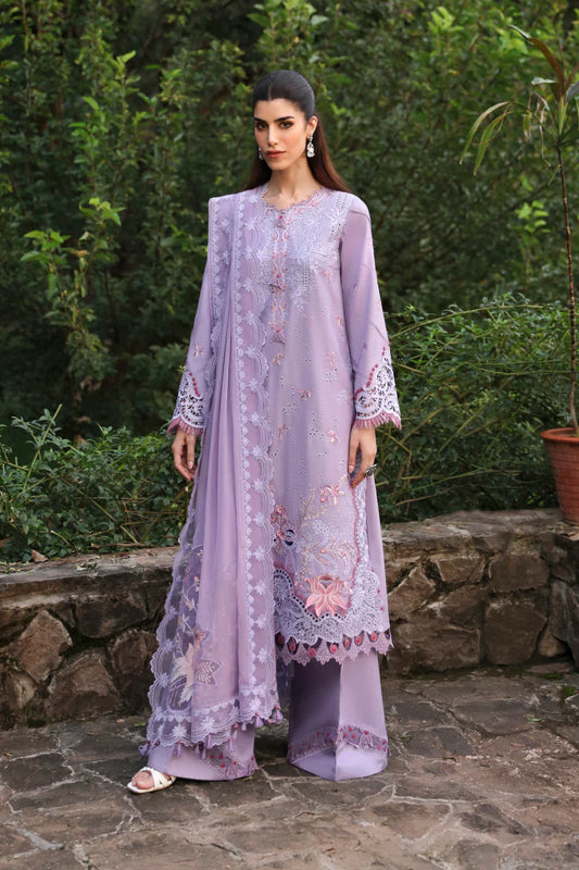 QLINEKARI BY QALAMKAR UN-STITCHED 3PC | LM-14 MAEVE