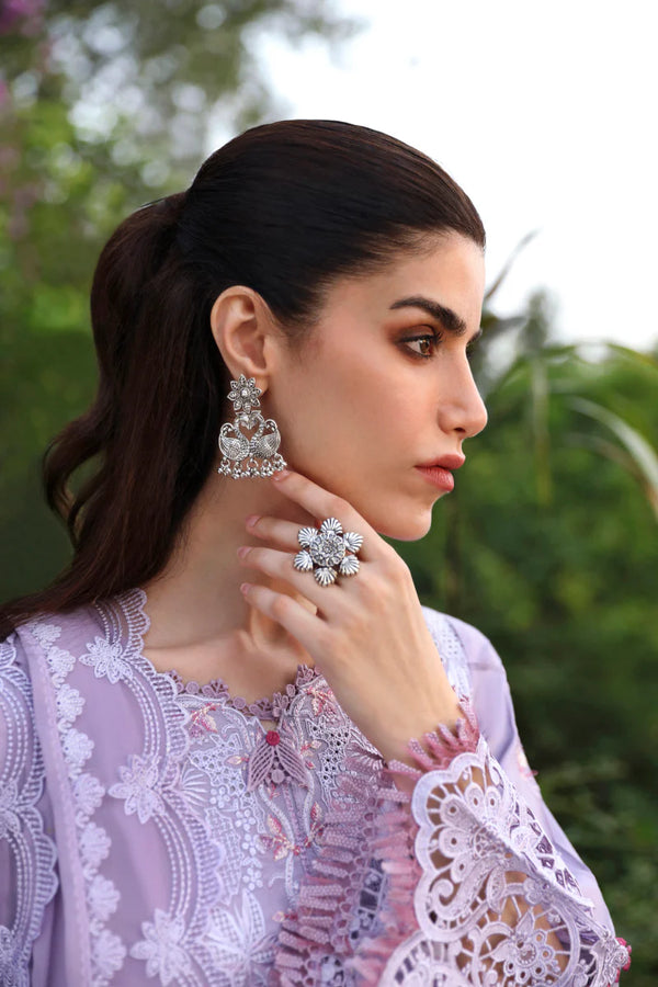 QLINEKARI BY QALAMKAR UN-STITCHED 3PC | LM-14 MAEVE