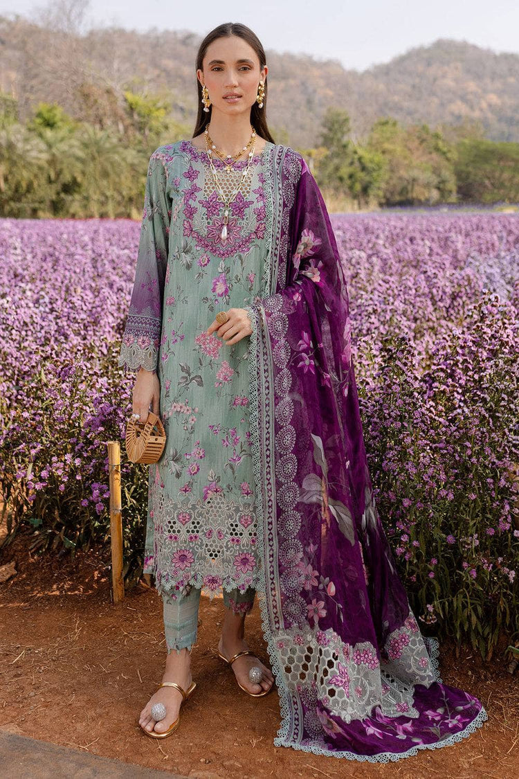 NUREH BLOOM UN-STITCHED 3PC | 02