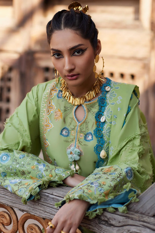 ELAN LUXURY UN-STITCHED 3PC | EL25-11 B