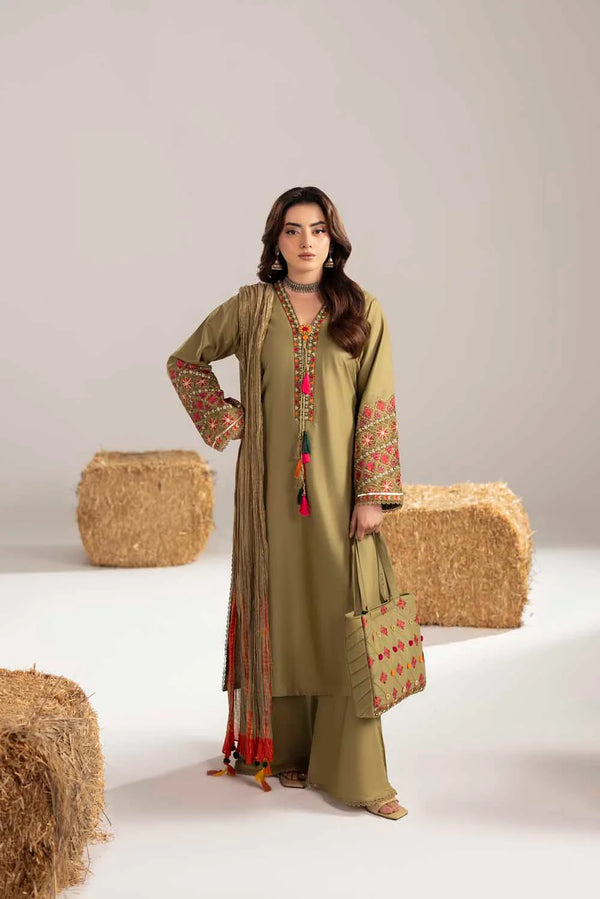 PHULKAARI 2001 OLIVE