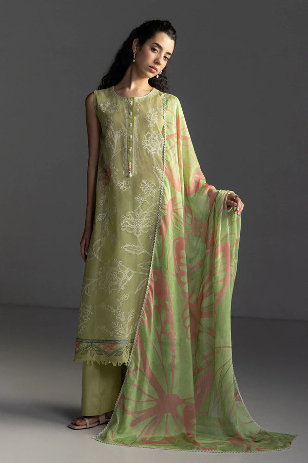 COCO BY ZARA SHAHJAHAN UN-STITCHED 3PC | 04 B