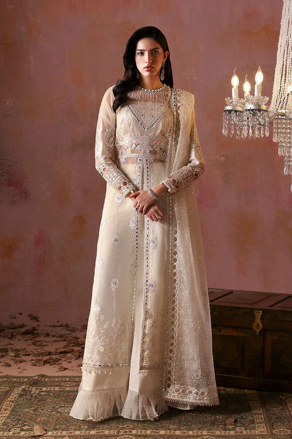 TARA BY SARDINIA UN-STITCHED-3PC | Dove