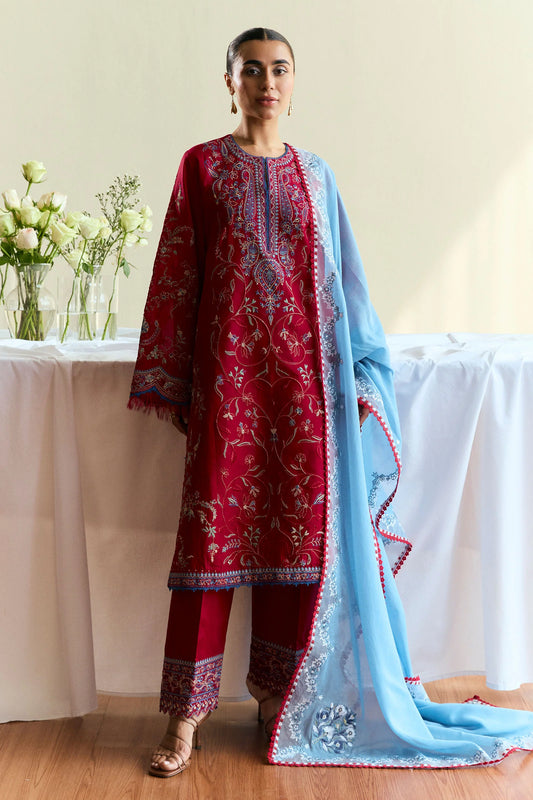 COCO BY ZARA SHAHJAHAN LAWN EID EDIT -OPAL-D1