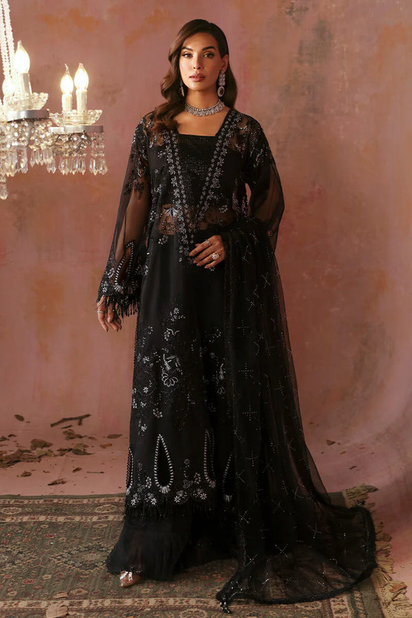 TARA BY SARDINIA UN-STITCHED-3PC | Ebony