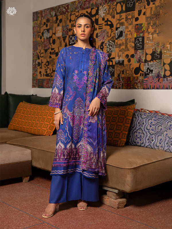 Akira By Gulljee Printed Embroidered Lawn Collection - D1