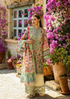 ELAF PRINT CHIKANKARI UN-STITCHED 3PC | ELK-01B