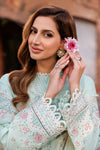KAAVISH FESTIVE LAWN BY FARASHA| WHISPER MINT