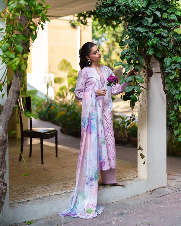 NEESHAY SUMMER LINES PRINTKARI LUXURY LAWN '26-MIRELLE