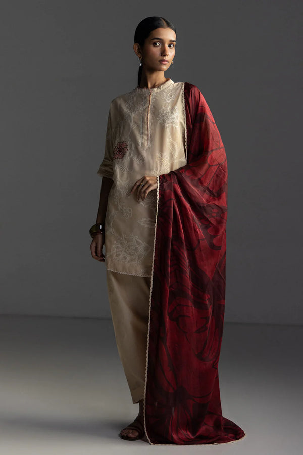 COCO BY ZARA SHAHJAHAN UN-STITCHED 3PC | 04 A