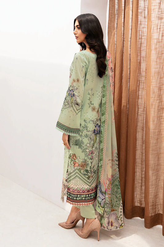 MASHAAL BY RAMSHA LUXURY LAWN-3PC | L-1101