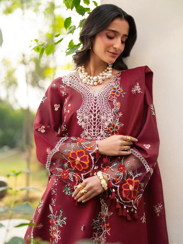 ANGAN BY MAHNUR LUXURY LAWN UNSTITCHED '26-AN-001
