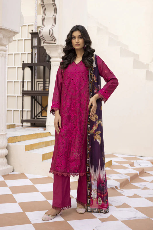 SEFA BY JOHRA CHIKANKARI UN-STITCHED 3PC | JH-693-SF