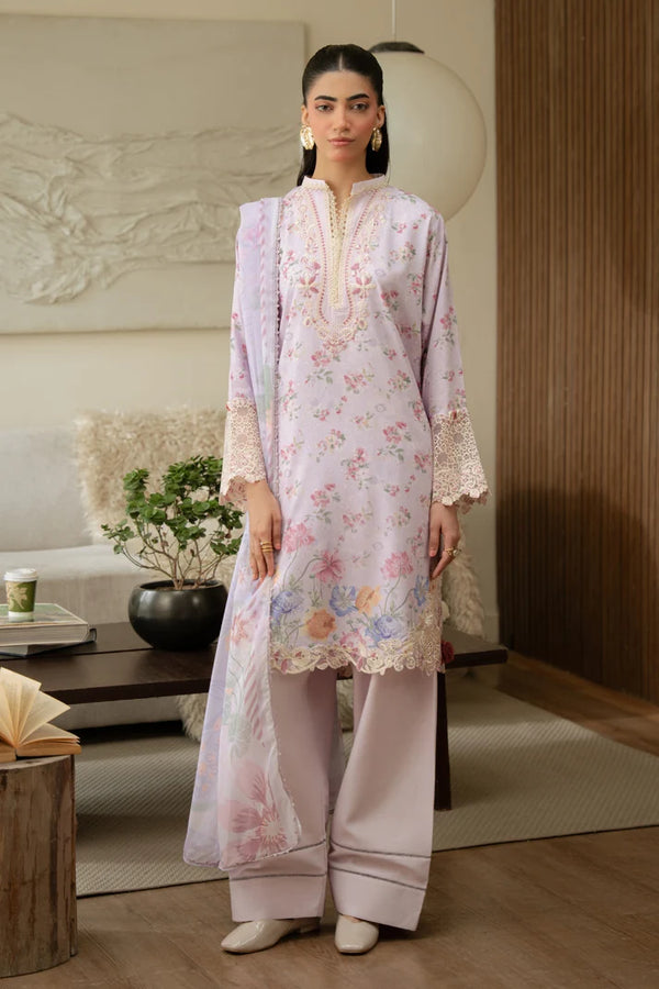 Aabyaan Print Luxe Linen ESTELLE (AK-01)