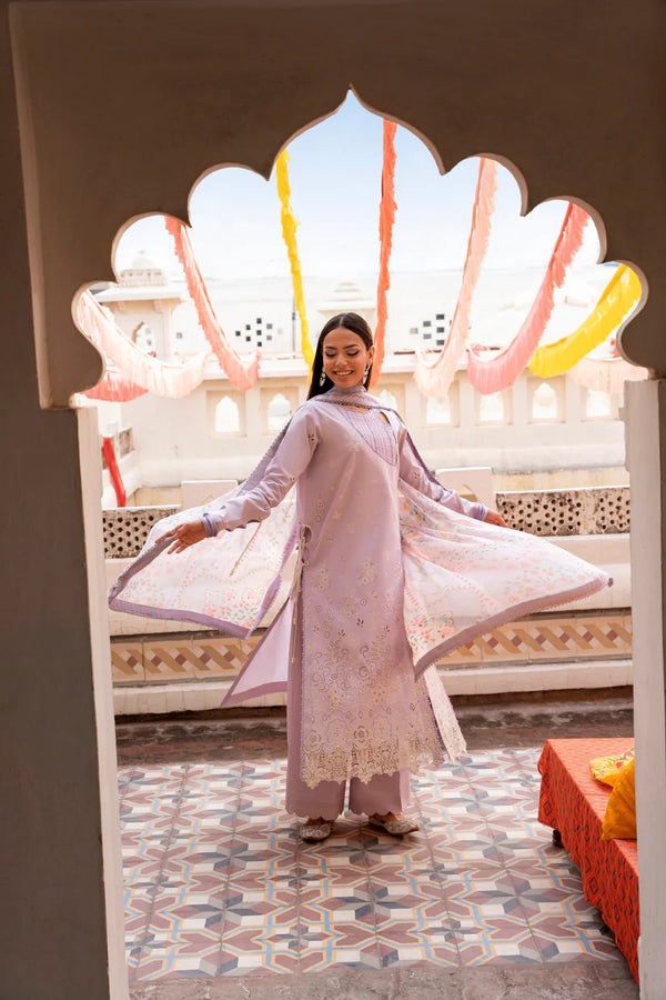 BASANT CHIKANKARI LUXURY BY FLORENT UNSTITCHED| 2026-FBC - 2B