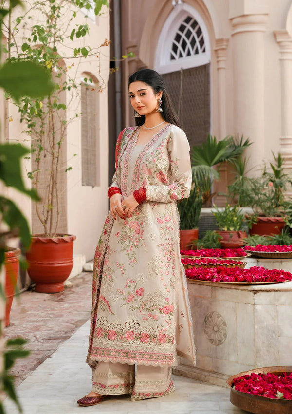EK FASANA BY KAHF UN-STITCHED 3PC | KLB-6A SILSILA