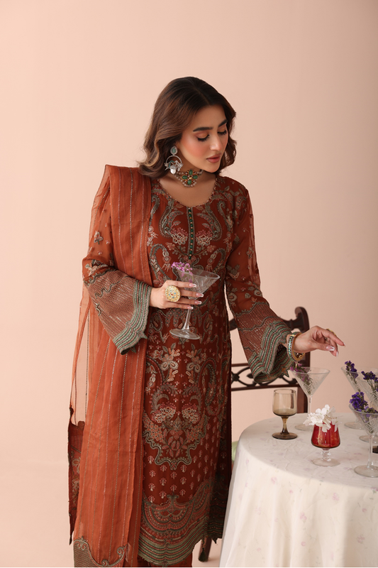 ZINNIA BY NOOR'S LUXURY CHIFFON | D-01