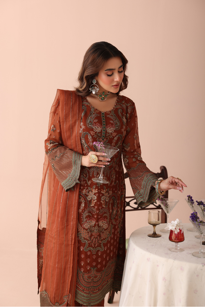 ZINNIA BY NOOR'S LUXURY CHIFFON | D-01