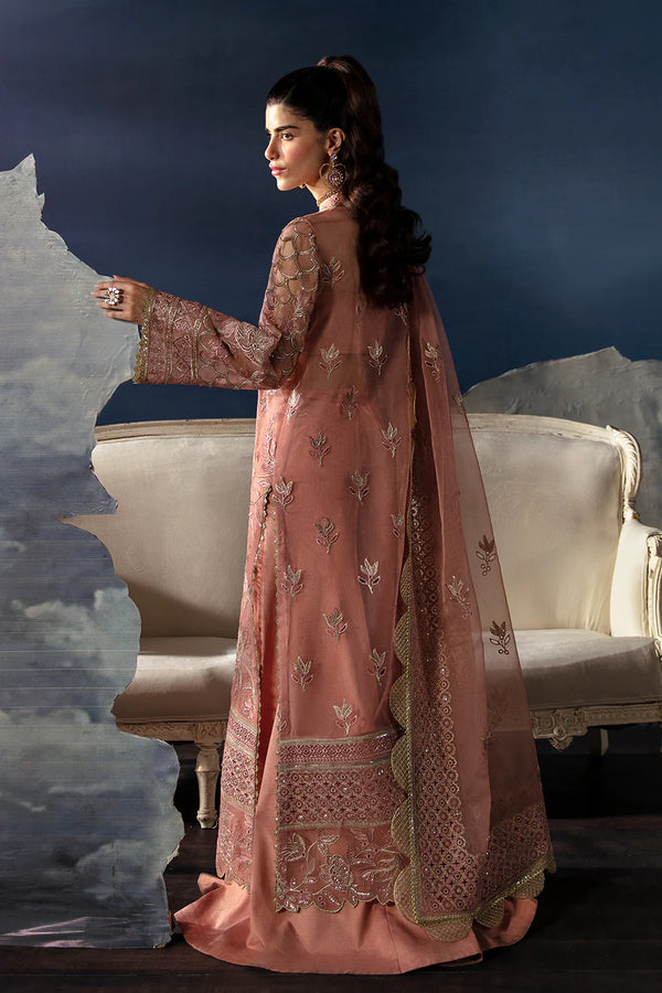 LA FUCHSIA FESTIVE UNSTITCHED BY AFROZEH - ELEA