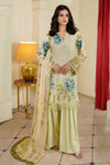 MAHVEEN BY JOHRA UN-STITCHED 3PC | JH-1136-MVN
