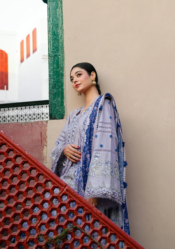 EK FASANA BY KAHF UN-STITCHED 3PC | KLB-7B NAZNEEN
