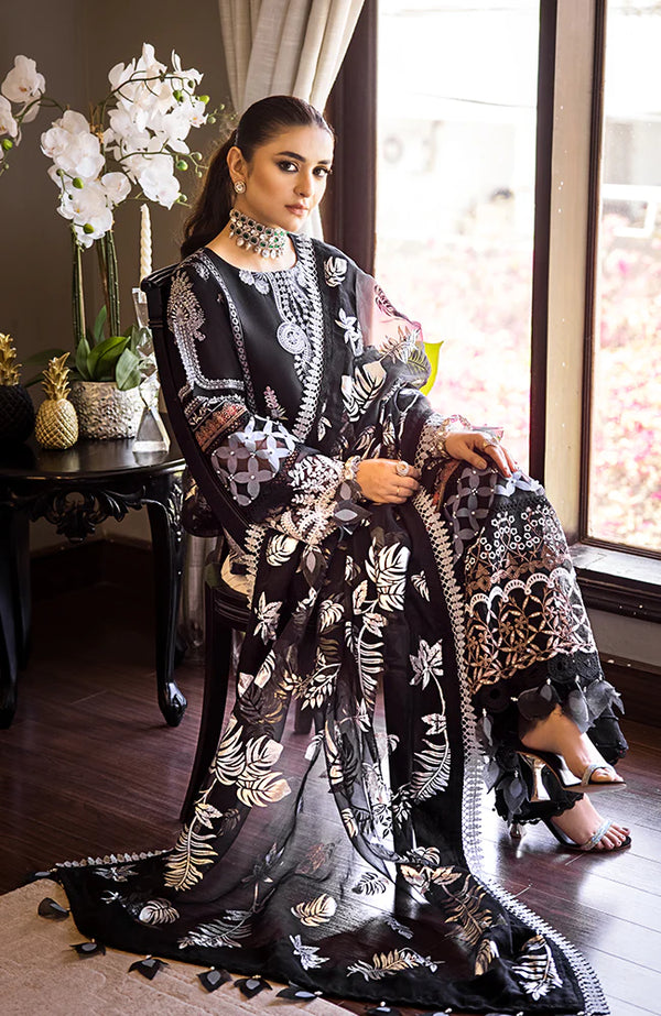 MAHIYMAAN EID EDITION LUXURY UN-STITCHD 3PC COLLECTION BY ALZOHAIB -MLL-23-03