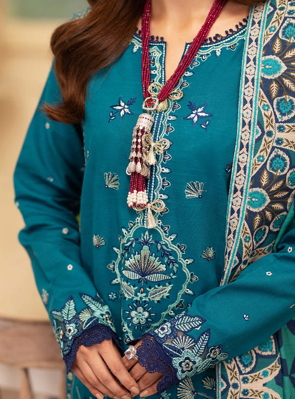 MERAKI BY ROHEENAZ FALL WINTER UN-STITCHED 3PC-TINSLEY