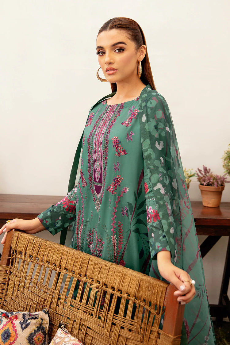 MASHAAL BY RAMSHA LUXURY LAWN-3PC | L-1202