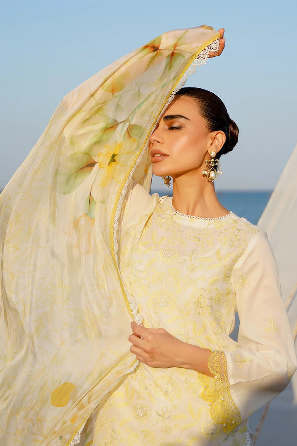 Embroidered Lawn 3 Piece sahar-02