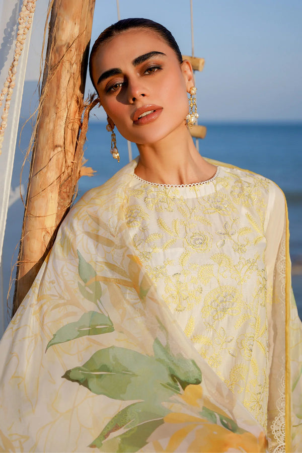 Embroidered Lawn 3 Piece sahar-02