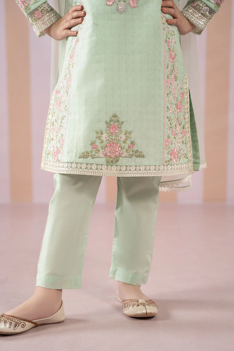 M KIDS BY MARIA B 2025 MKD-EF25-50 GREEN