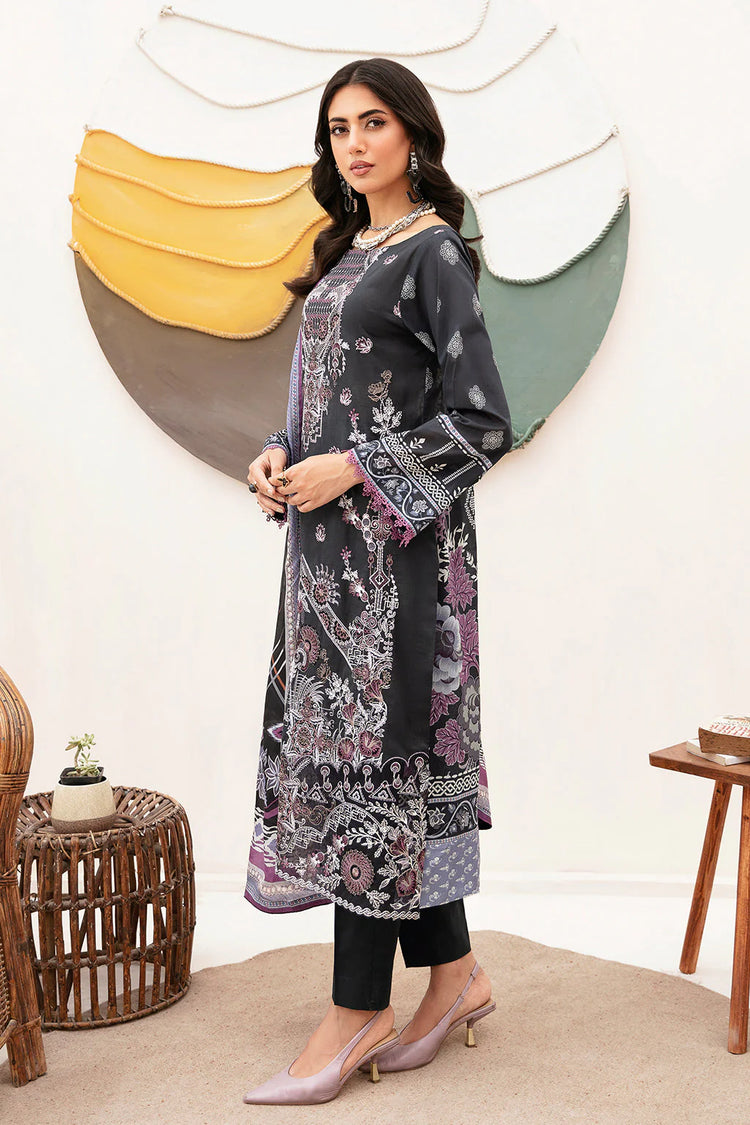 MASHAAL BY RAMSHA LUXURY LAWN-3PC | L-1102