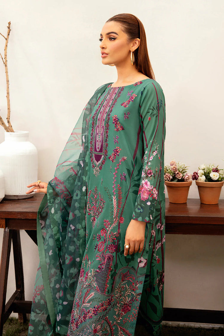 MASHAAL BY RAMSHA LUXURY LAWN-3PC | L-1202