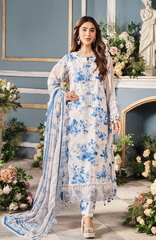 PRINTKARI BY ALZOHAIB CUTWORK UN-STITCHED 3PC | D-02