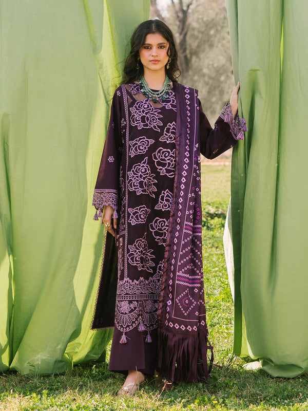 DAHLIA BY MAHNUR LUXURY LAWN STITCHED/D-1B