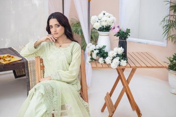 GEORGIA SEMI-STITCHED LAWN BY ZAINAB FAZLANI - SERENE