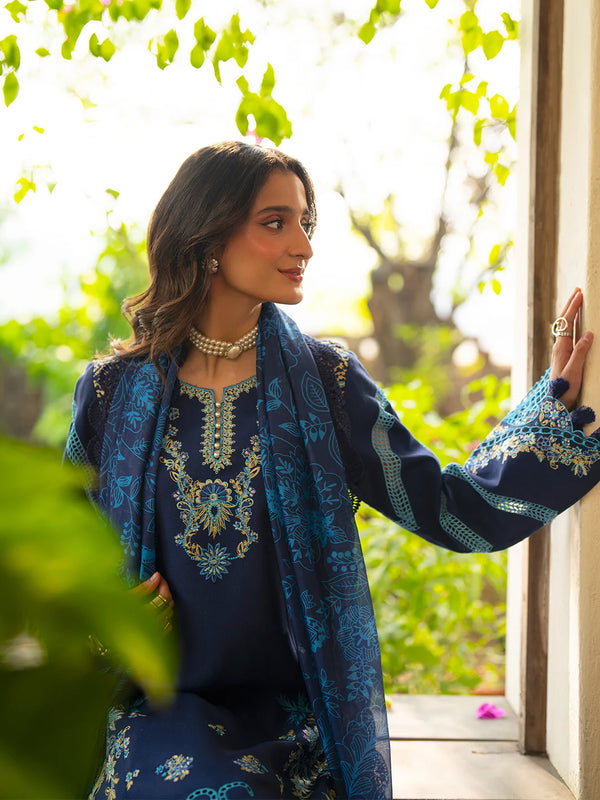 ANGAN BY MAHNUR LUXURY LAWN UNSTITCHED '26-AN-002