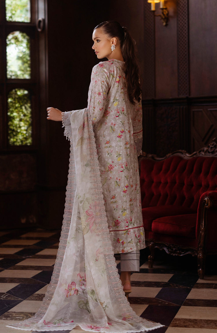 ALZOHAIB SUNSHINE BLOOM EID EDIT UN-STITCHED LAWN 25-D 02