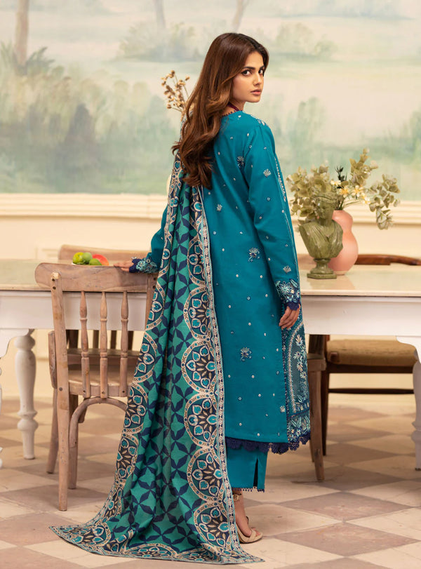 MERAKI BY ROHEENAZ FALL WINTER UN-STITCHED 3PC-TINSLEY