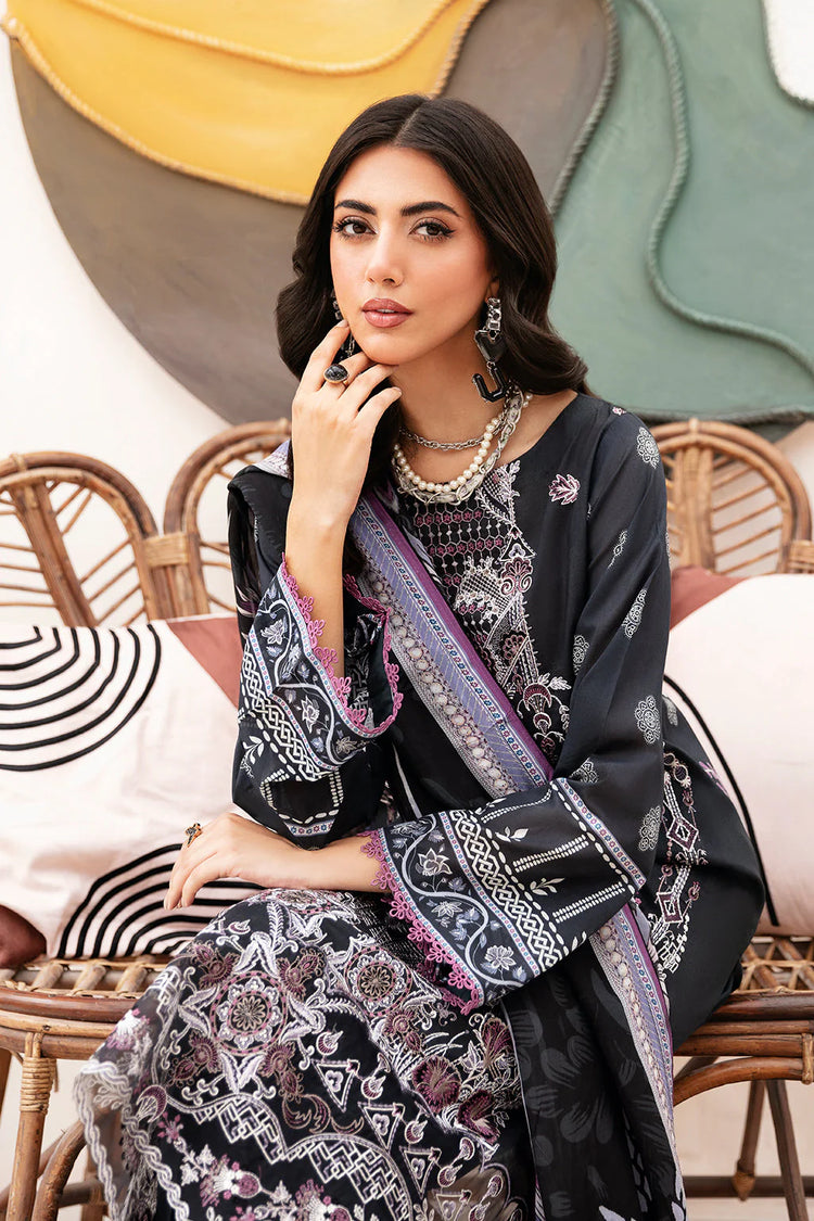 MASHAAL BY RAMSHA LUXURY LAWN-3PC | L-1102