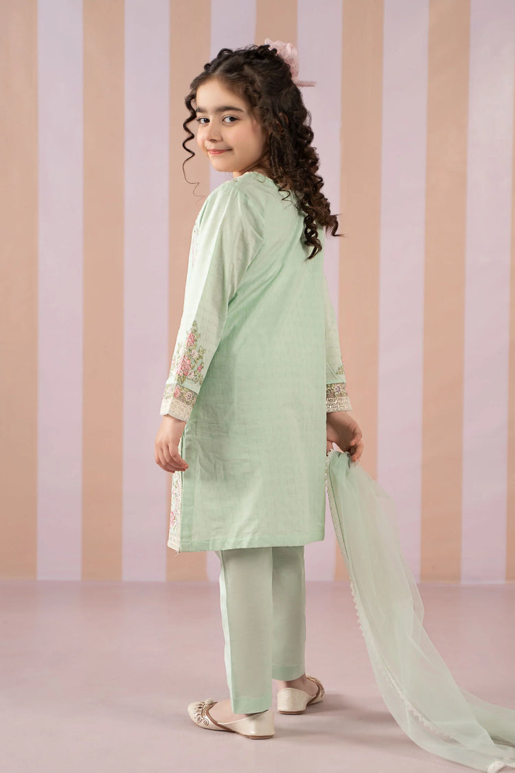 M KIDS BY MARIA B 2025 MKD-EF25-50 GREEN