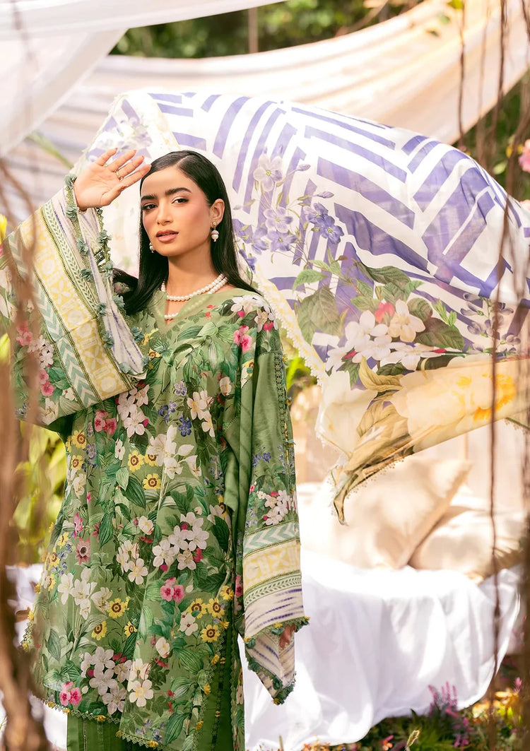 ELAF PRINTS:-1B GREEN EDEN
