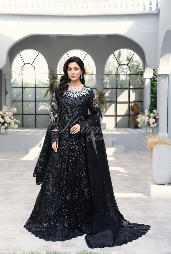 KARMA DIYAR E DIL - CHARCOAL - F-451