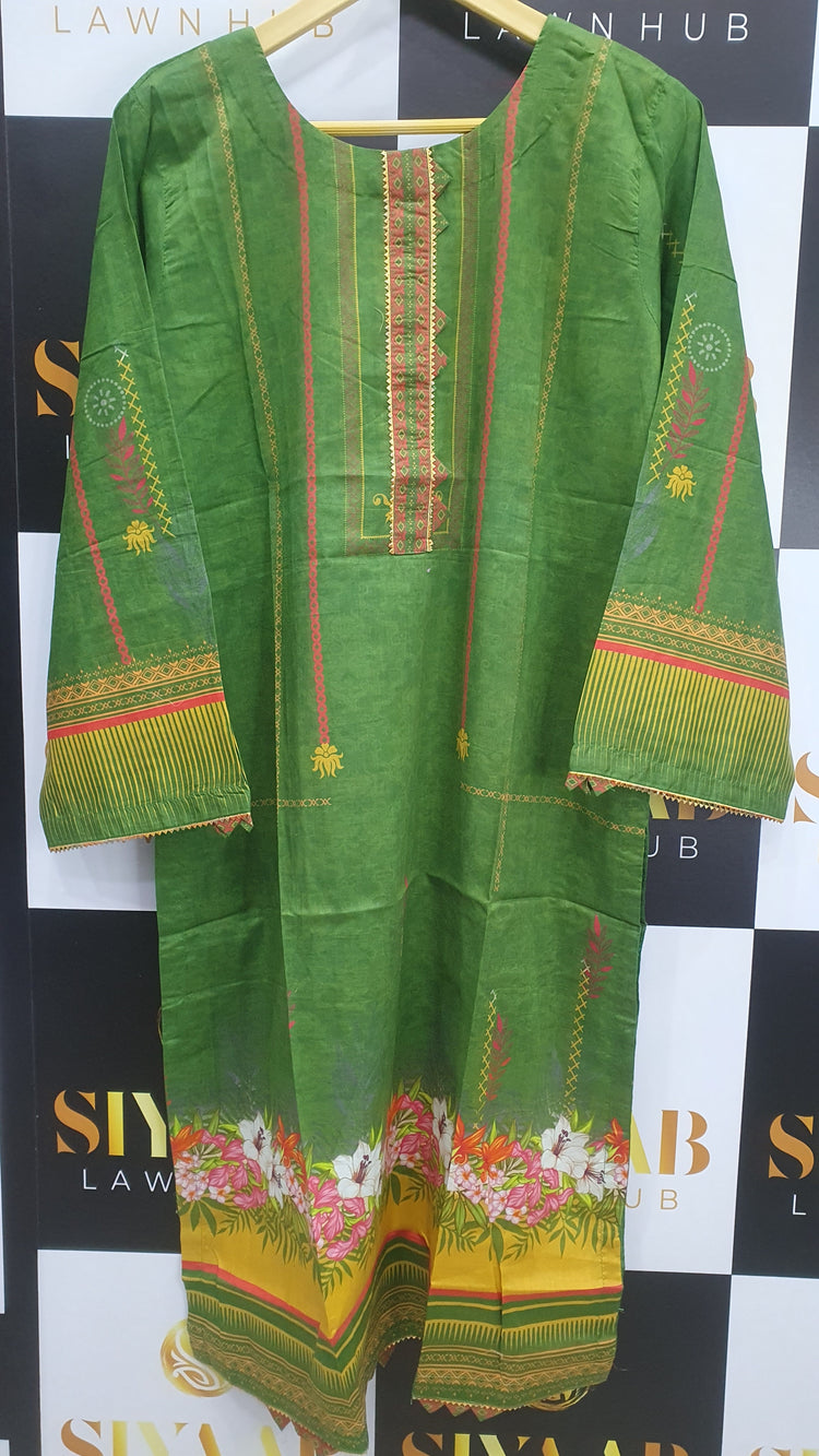 BIN SAEED LAWN KURTI -06