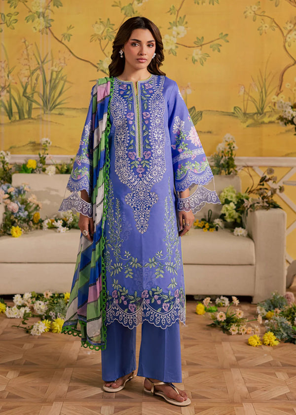 JAHAAN BY MAHNUR UN-STITCHED 3PC | MJ-08