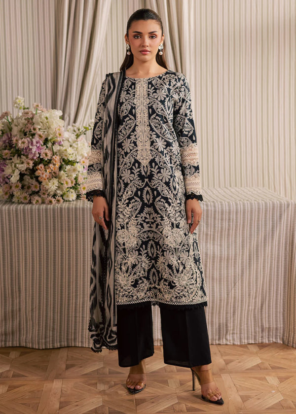 JAHAAN BY MAHNUR UN-STITCHED 3PC | MJ-09