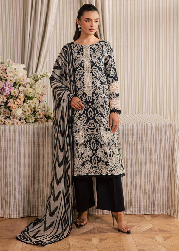 JAHAAN BY MAHNUR UN-STITCHED 3PC | MJ-09