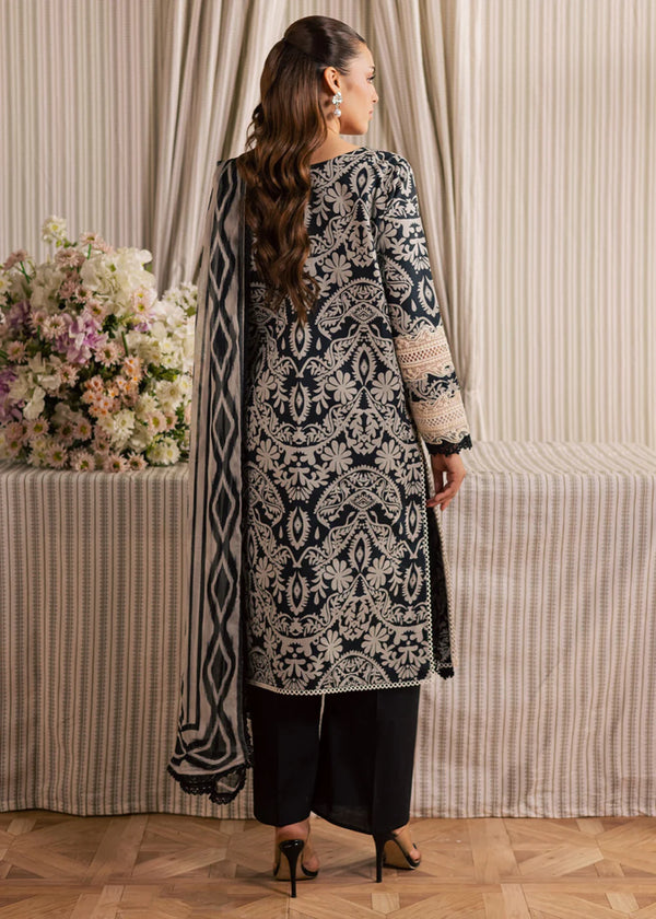 JAHAAN BY MAHNUR UN-STITCHED 3PC | MJ-09