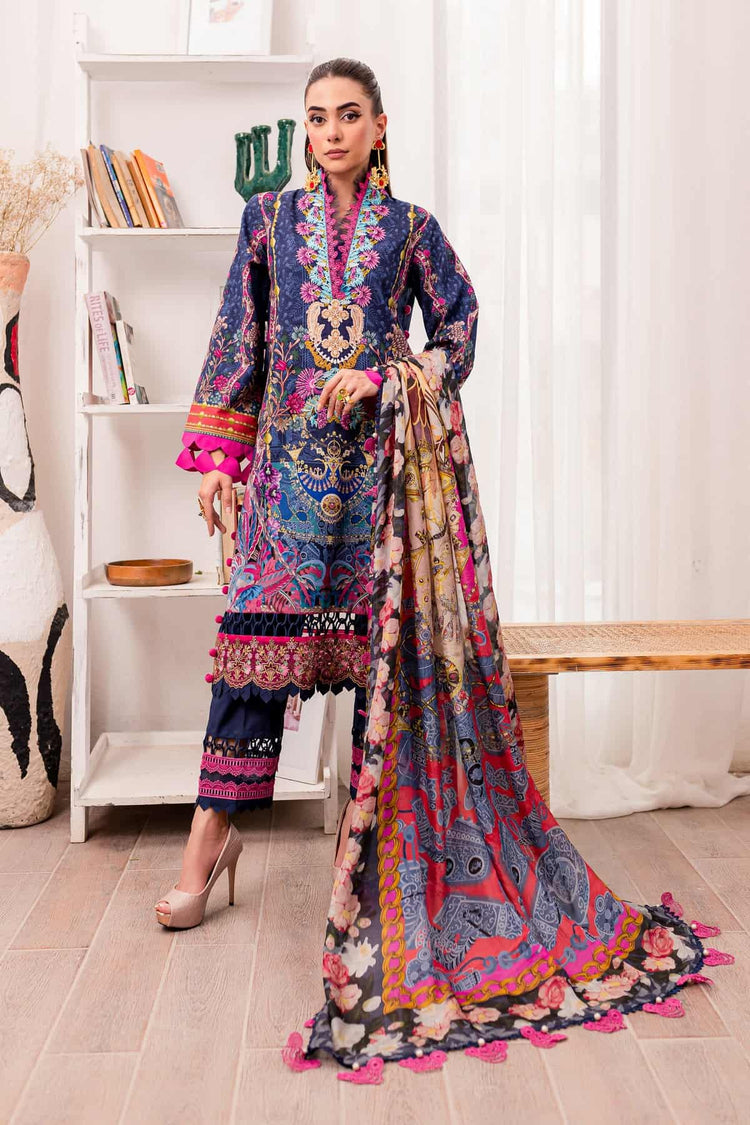 JADE QUEENS COURT UNSTITCHED LAWN D-20346